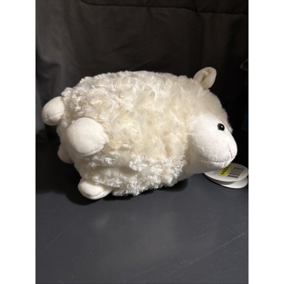 KELLYTOY Plush Lamb 11” Super Soft Baby Sheep Cream Chubby Lamb - Picture 11 of 13